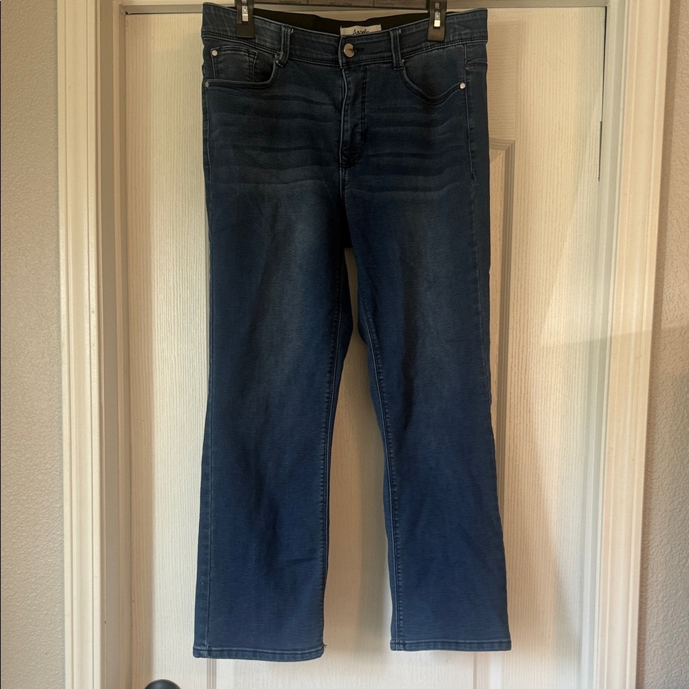 Angels Dark Blue Straight Leg Jeans